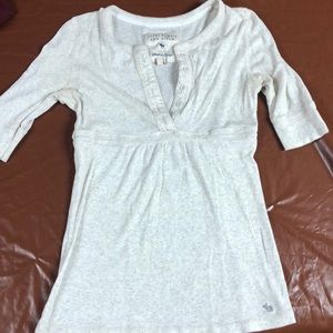 Gray Abercrombie Sweater